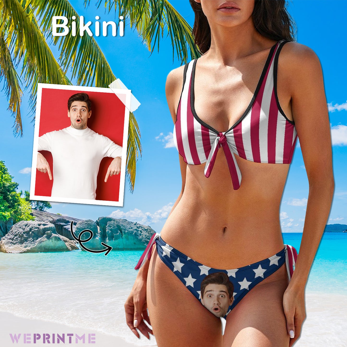 Custom Face Flag Bikinis-WEPRINTME-2