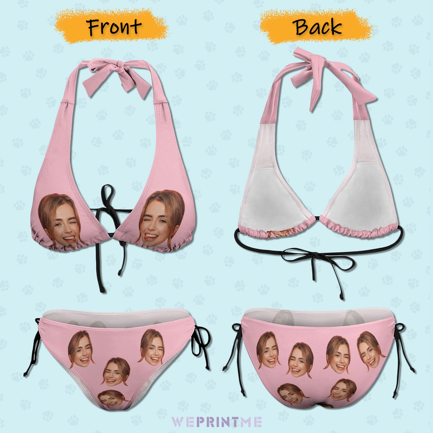 Custom Face Plus Size Swimwear-WEPRINTME-3