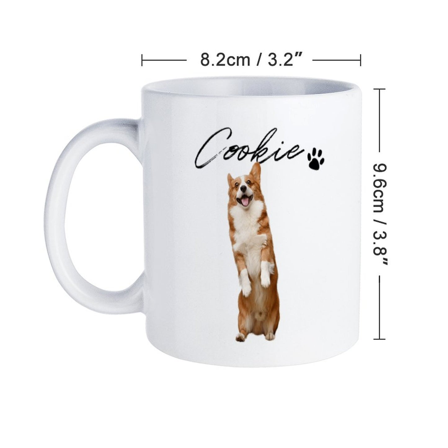 Custom Pet Face Best Pet Dad Pet Mom Mug-WEPRINTME-20