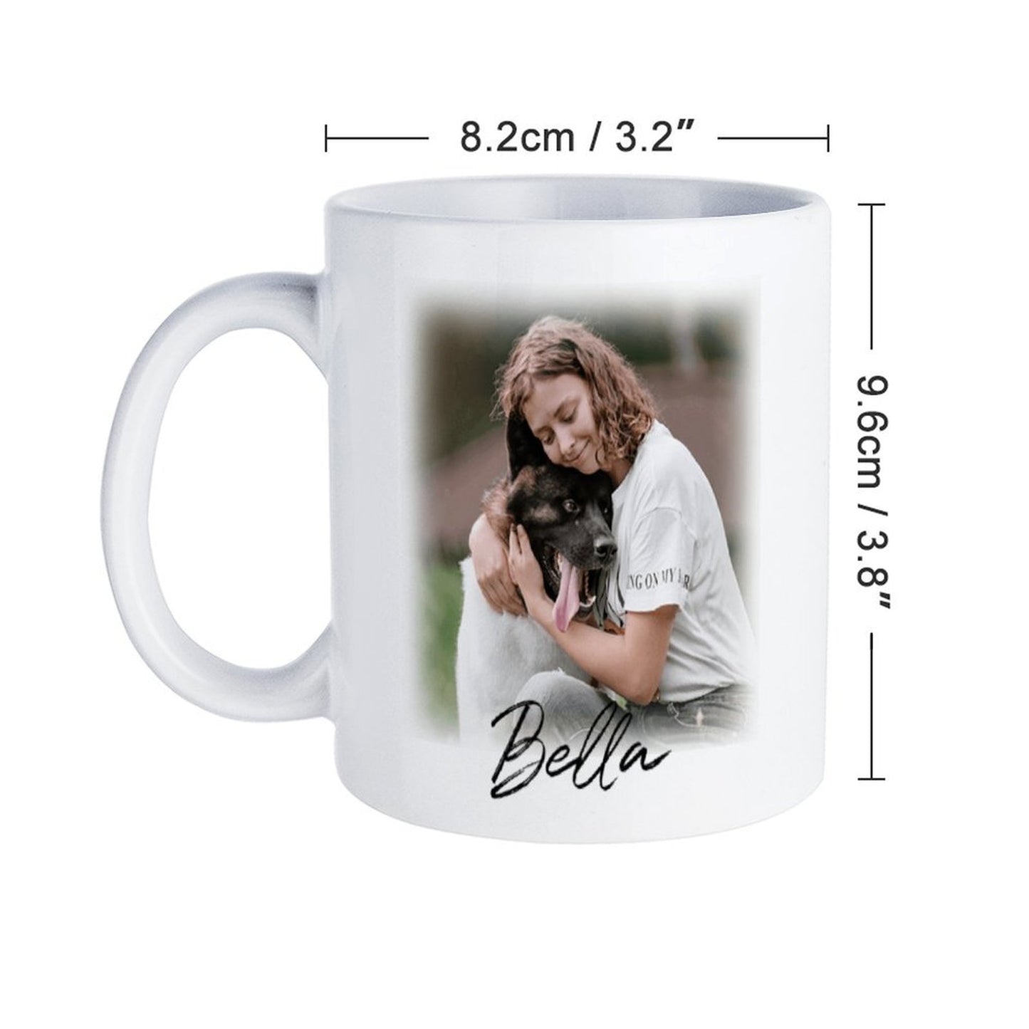 Custom Pet Face Loving Memory Mug-WEPRINTME-7