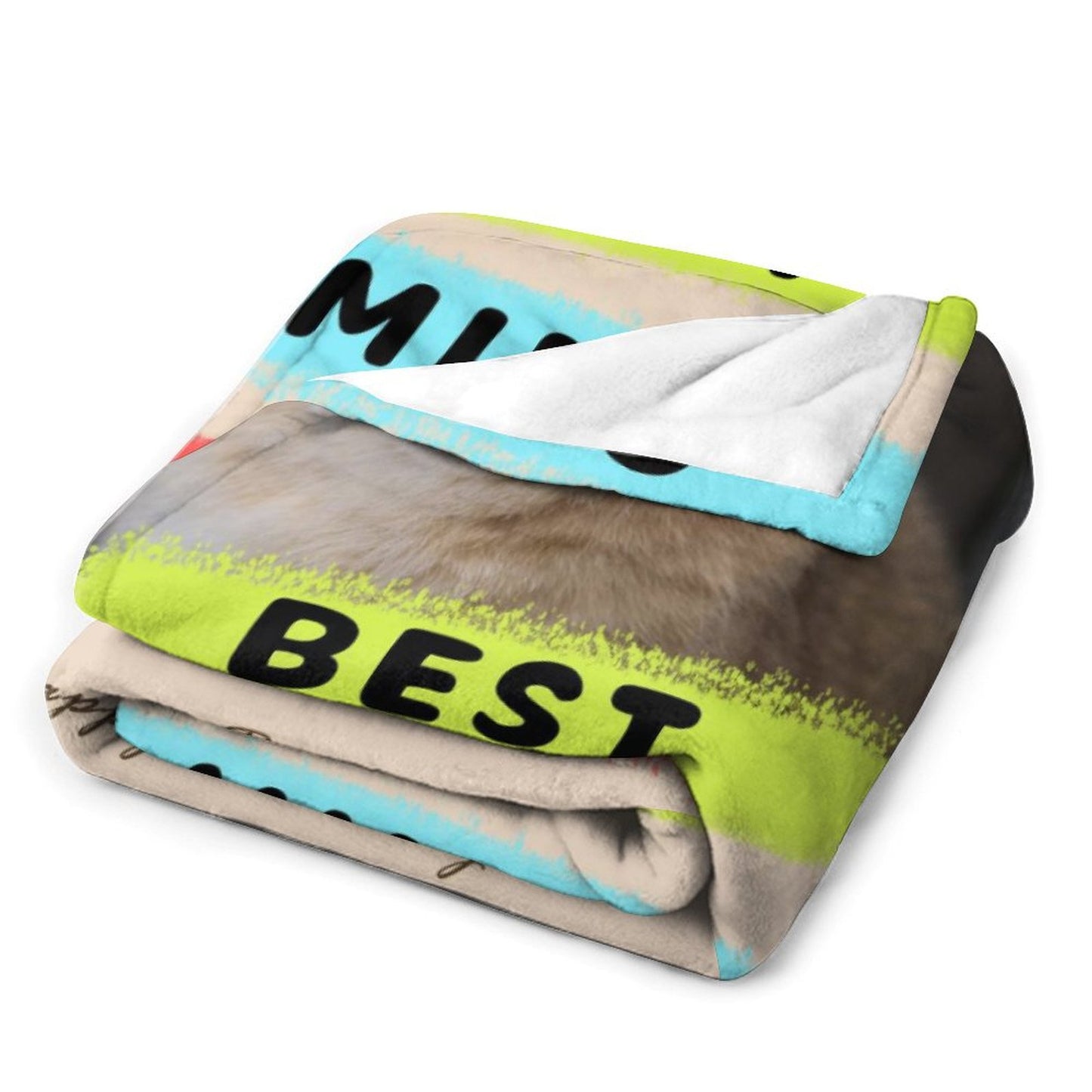 Custom Pet Photo Blanket Best Day Ever Birthday Blanket-WEPRINTME-7