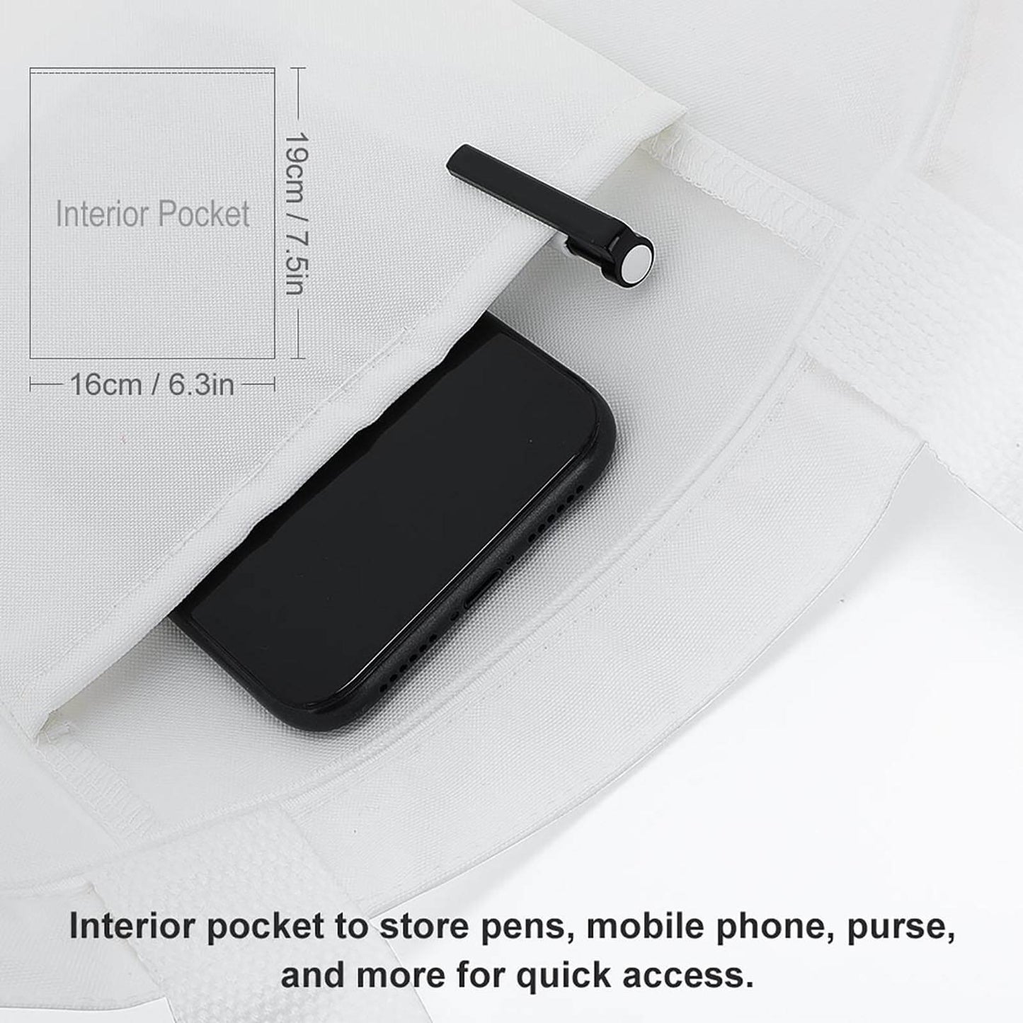 WEPRINTMEBagCustom Photo Canvas Tote Bag