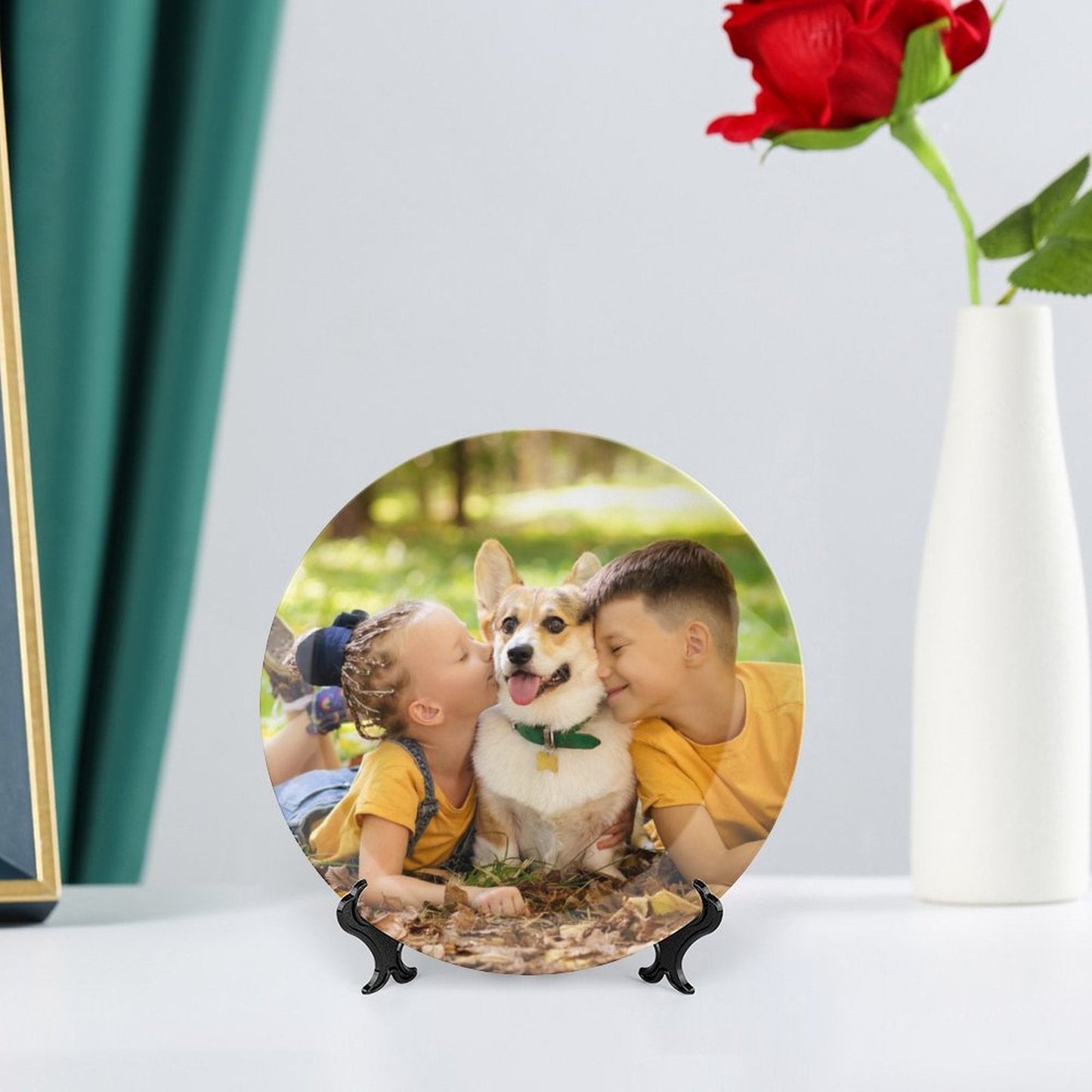 WEPRINTMEBone PlateCustom Photo Bone Decorative Plate