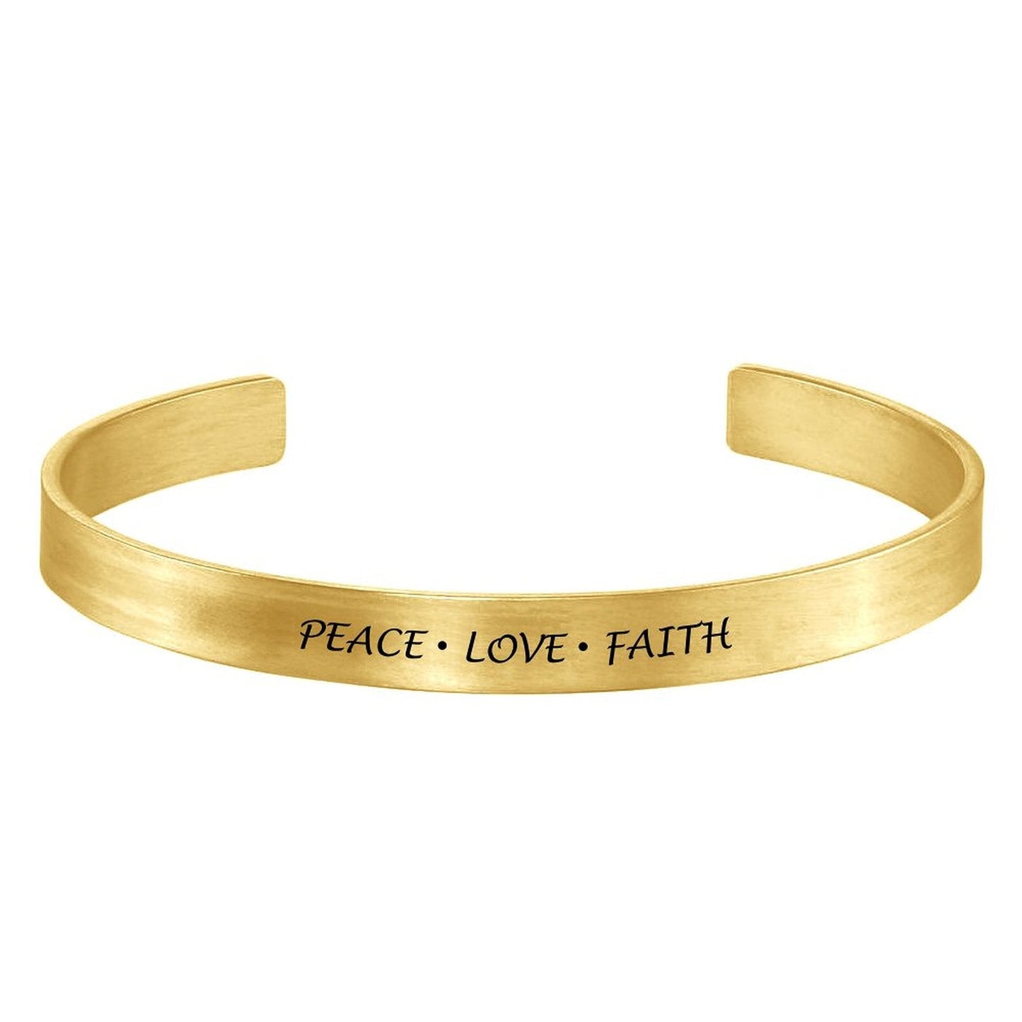 WEPRINTMEBraceletCustom Text Cuff Bracelet