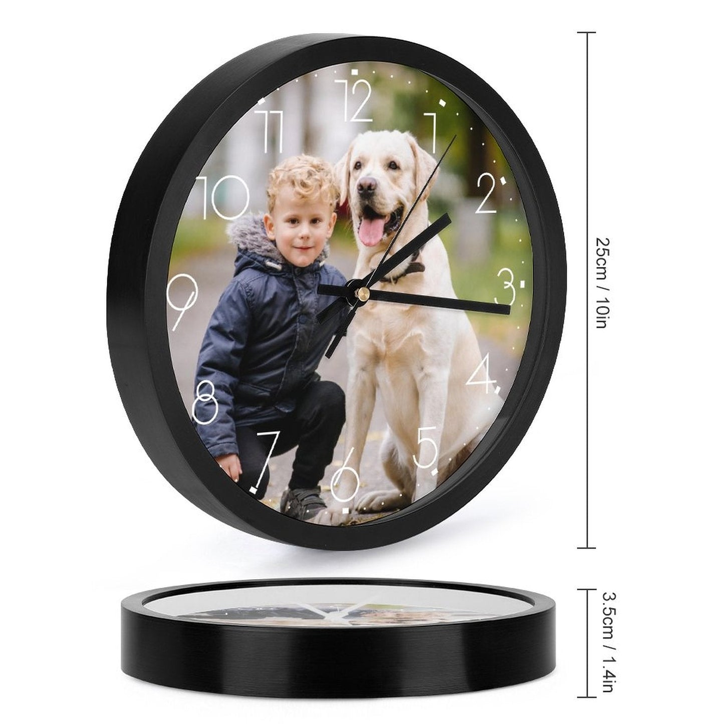 WEPRINTMEClockCustom Photo Fashion Round Clock