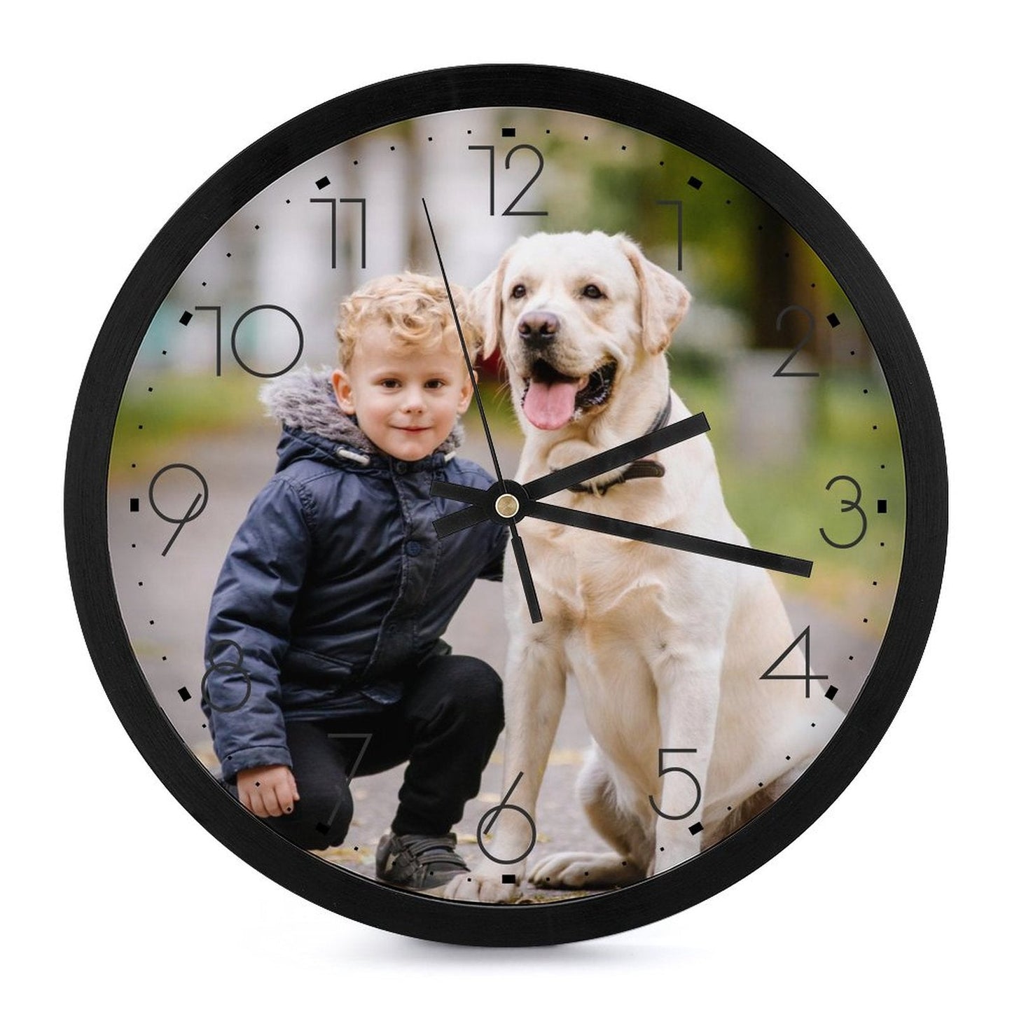 WEPRINTMEClockCustom Photo Fashion Round Clock