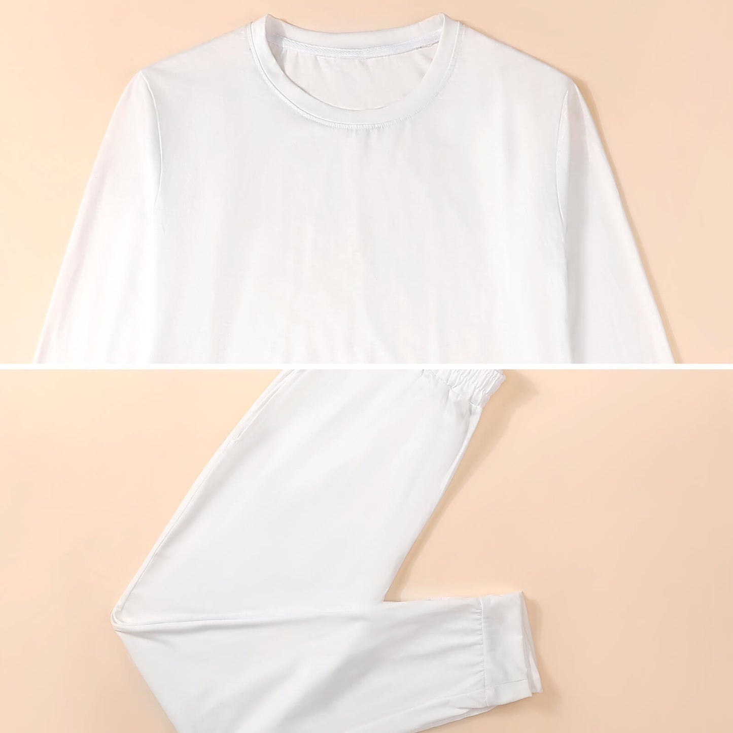 WEPRINTMECustom Pet Face Men's Long Pajama Set