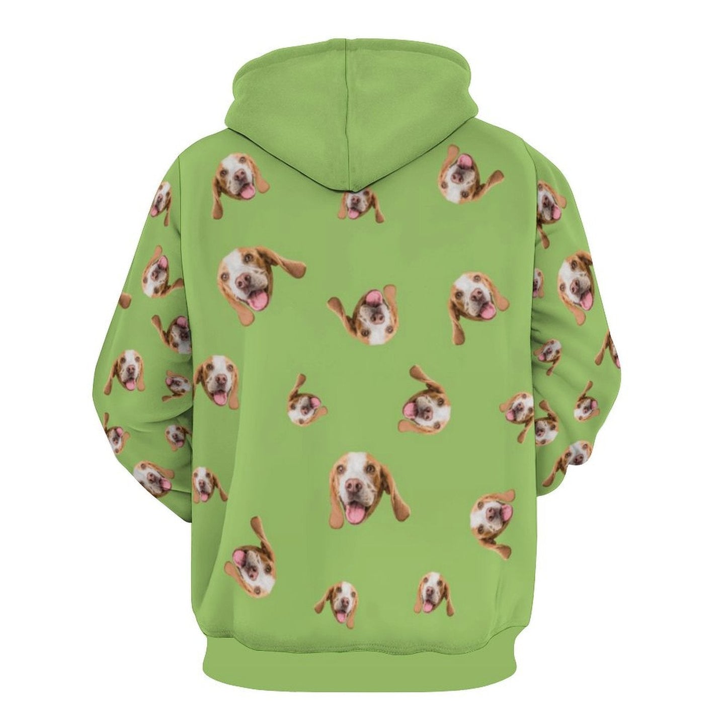 WEPRINTMEHoodieCustom Pet Face Pet Everywhere Men's Hoodie
