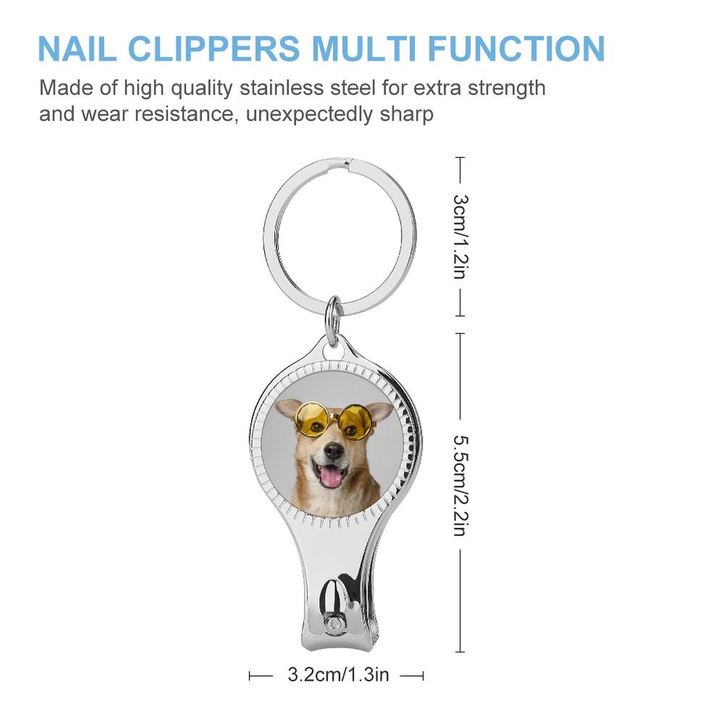 WEPRINTMENail ClippersCustom Photo Nail Clippers