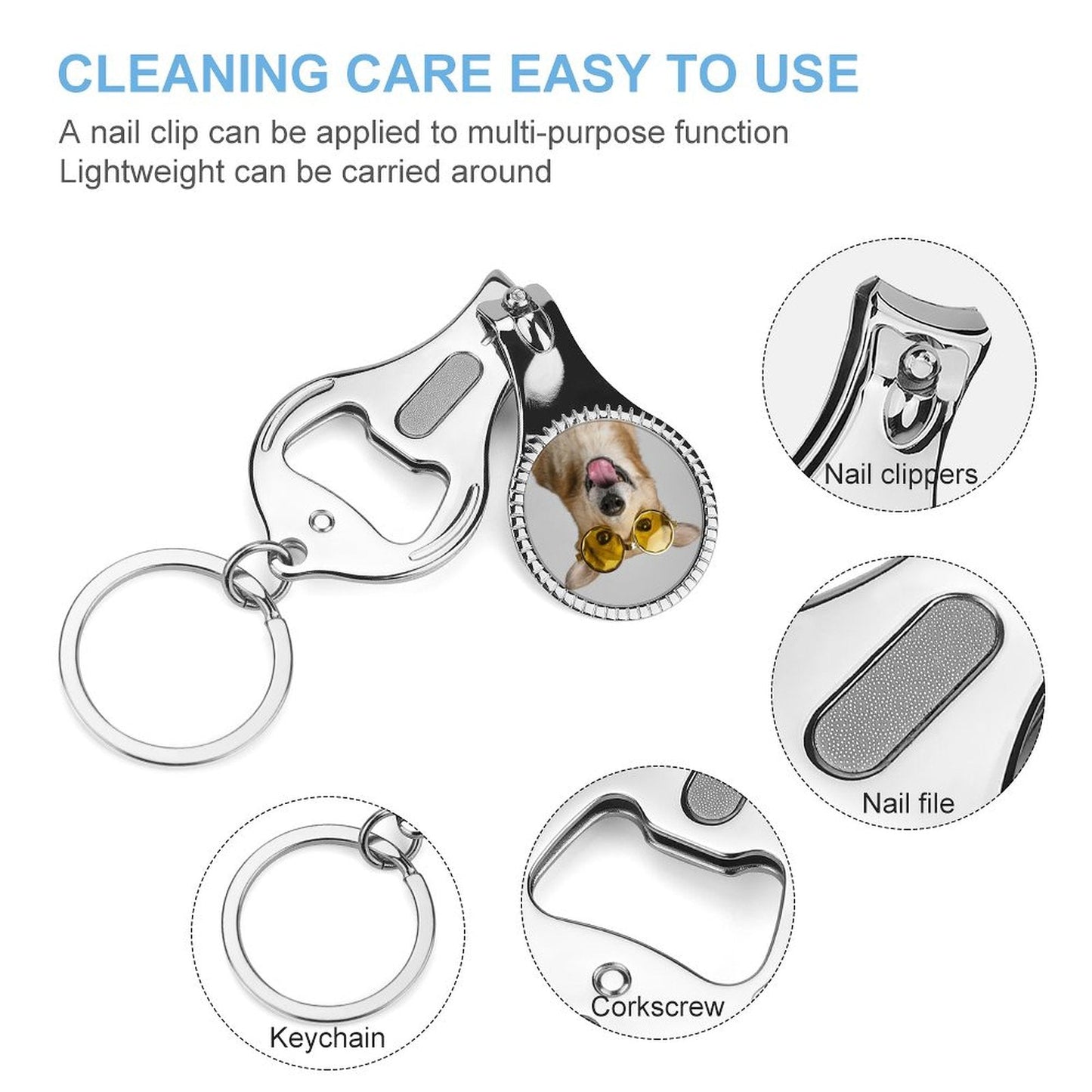 WEPRINTMENail ClippersCustom Photo Nail Clippers