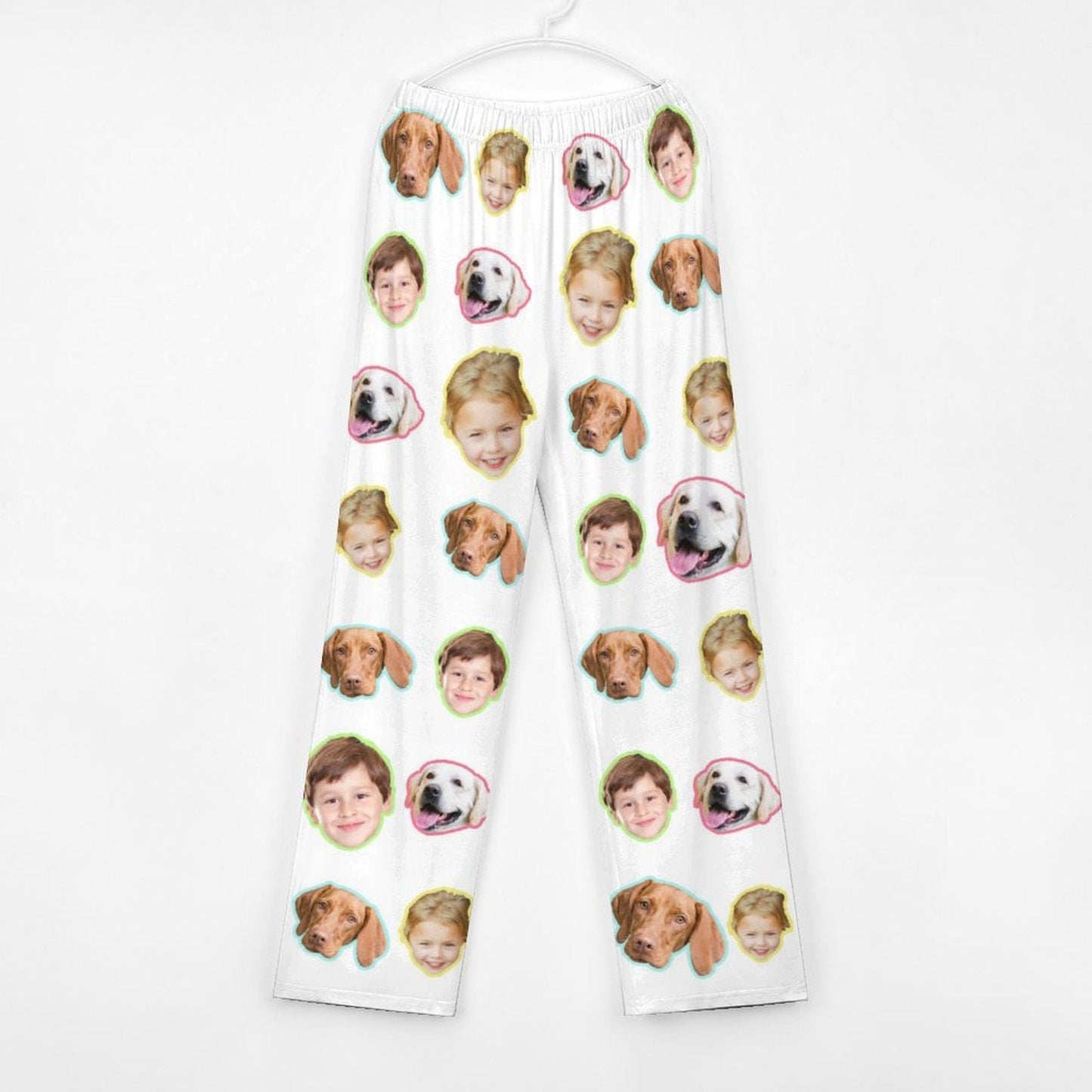 WEPRINTMEPajama PantsCustom Pet Kids Pants All Faces Pajama Pants