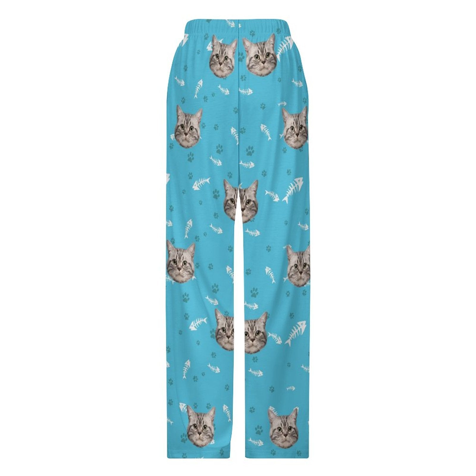 WEPRINTMEPajama PantsPersonalized Pet Pants Face Dogs or Cats Unisex Pajama Pants