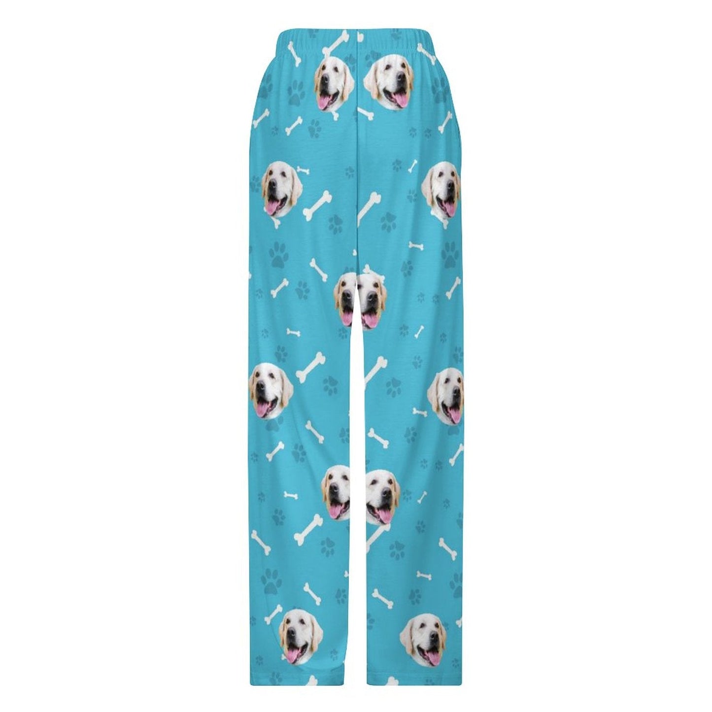 WEPRINTMEPajama PantsPersonalized Pet Pants Face Dogs or Cats Unisex Pajama Pants