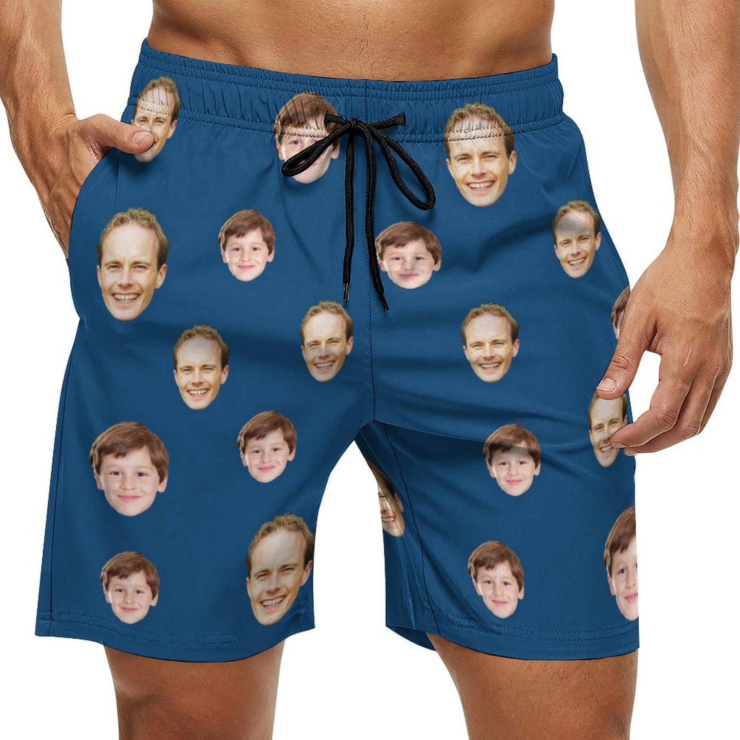 Custom Faces Men's Shorts Shorts
