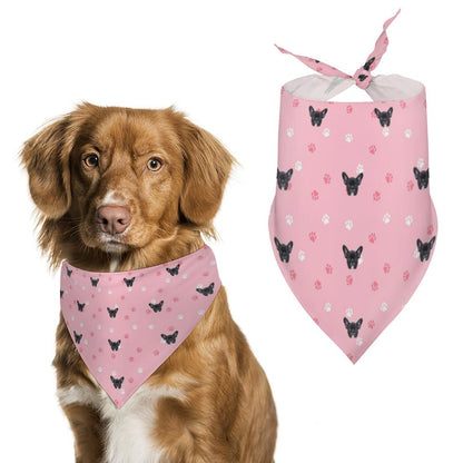 Custom Pet Face Pets Everywhere Pet Scarf-WEPRINTME-2