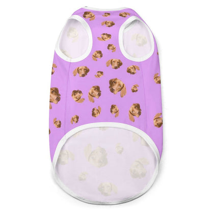 Custom Pet Face Pet Everywhere Vest-WEPRINTME-16