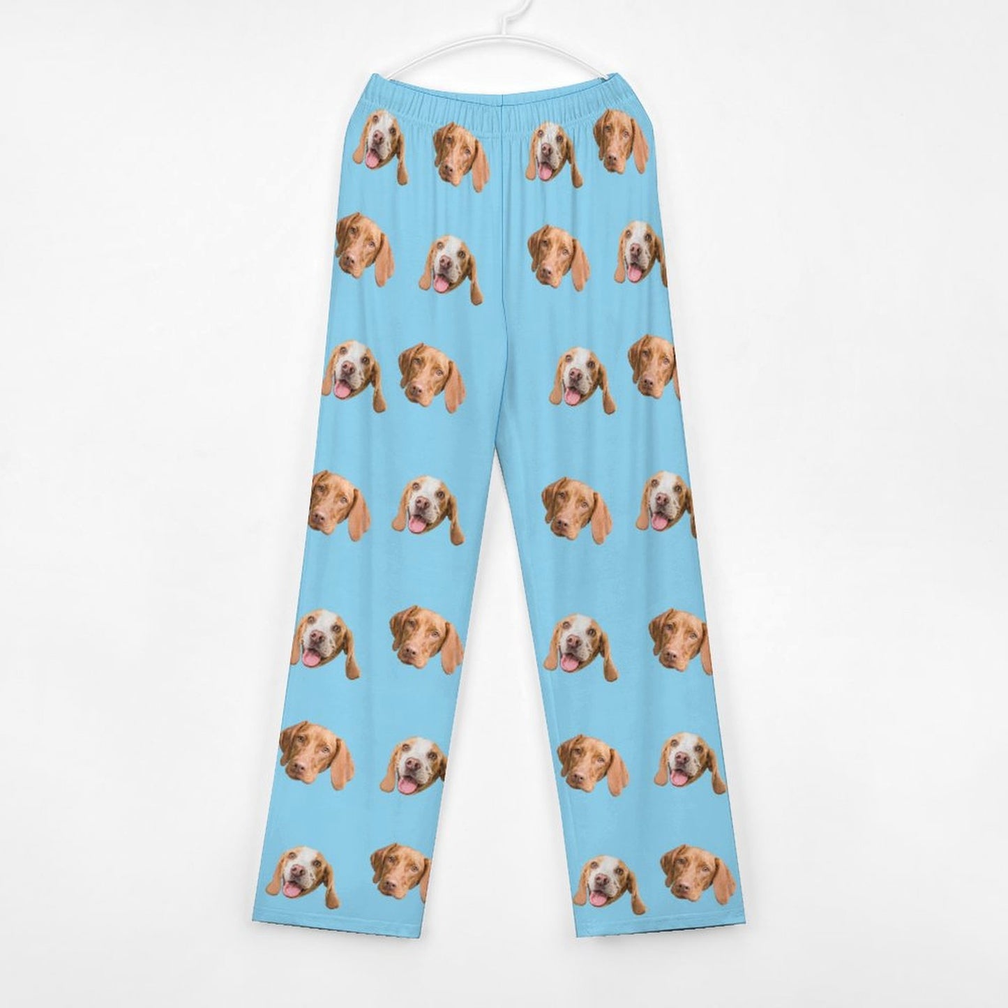 Custom Pet Kids Pants Kid and Pets Face Pajama Pants