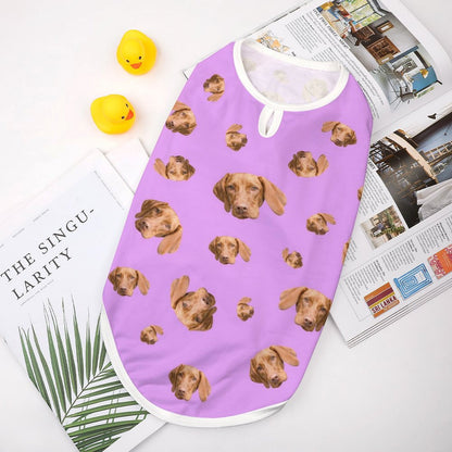 Custom Pet Face Pet Everywhere Vest-WEPRINTME-14