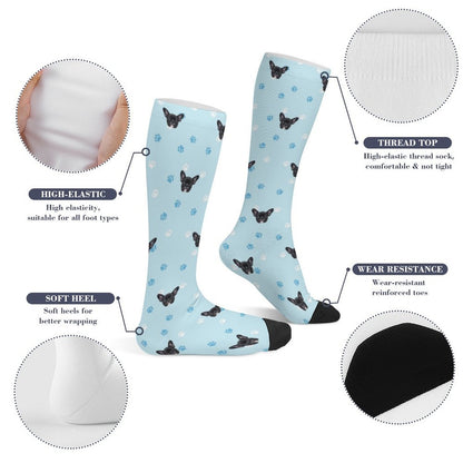 Custom Pet Face Paws and Pets Socks-WEPRINTME-3