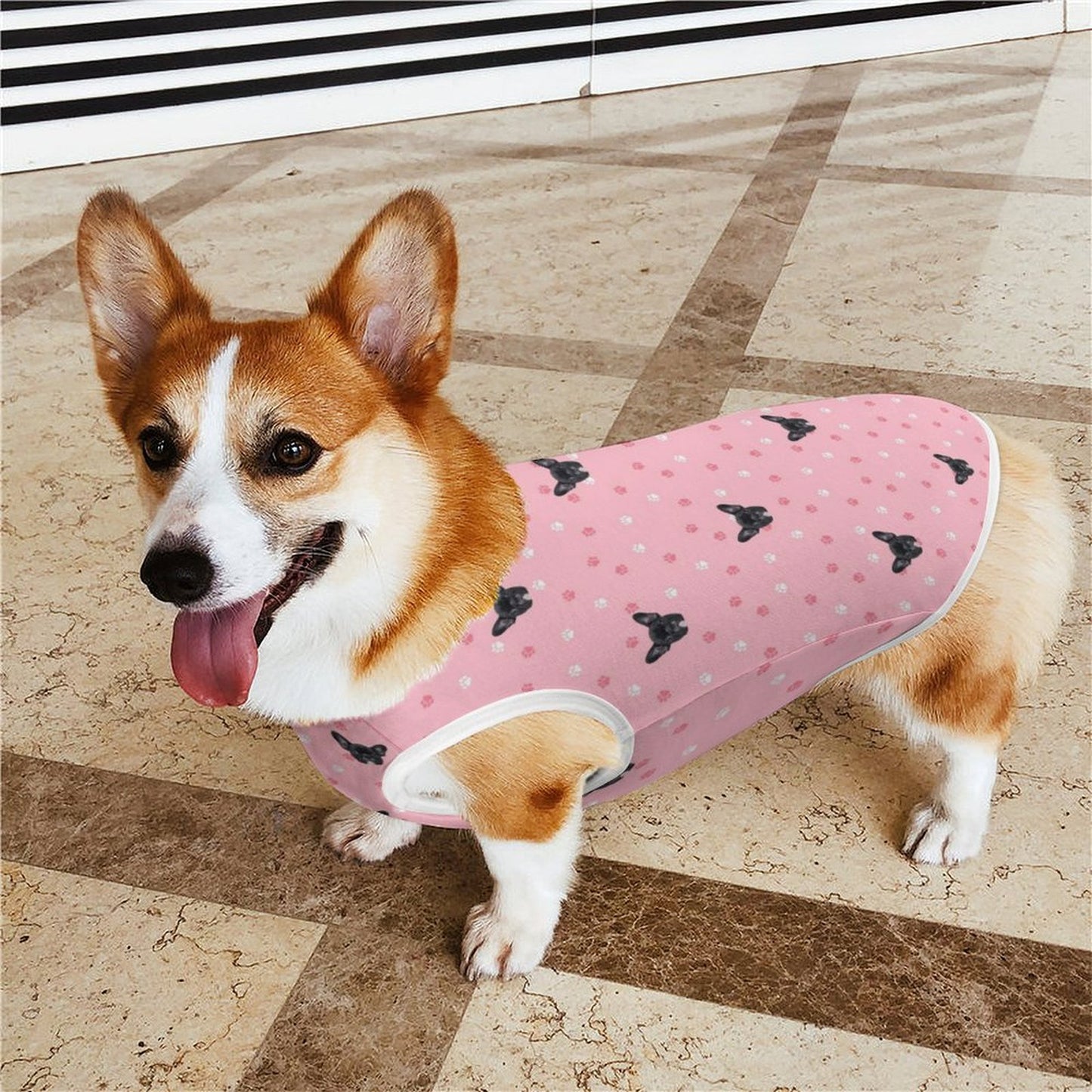 Custom Pet Face Pet Everywhere Vest-WEPRINTME-10