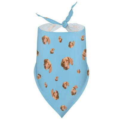 Custom Pet Face Pets Everywhere Pet Scarf-WEPRINTME-18