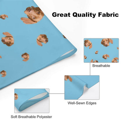 Custom Pet Face Pets Everywhere Pet Scarf-WEPRINTME-19