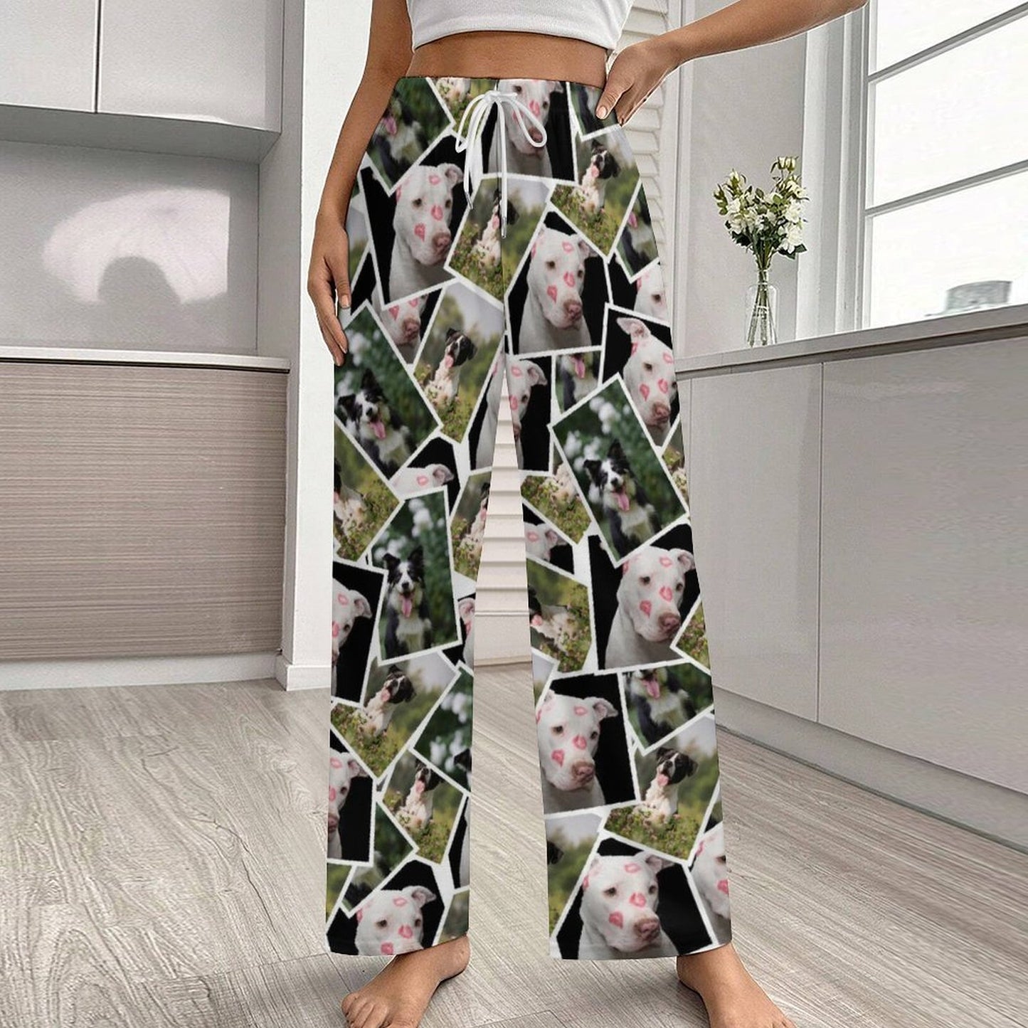 Personalized Pet Pants Photos Pajama Pants for Men