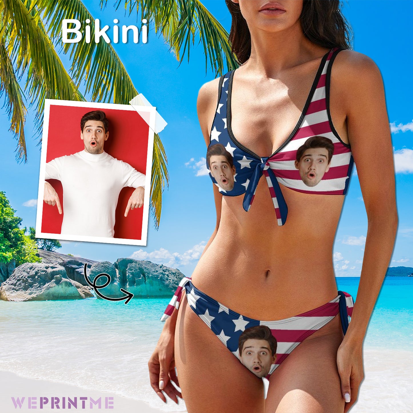 Custom Face Flag Bikinis-WEPRINTME-1