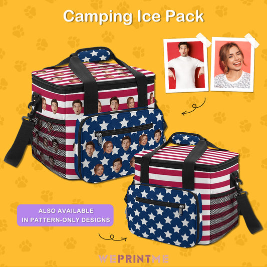 Custom Face Flag Camping Ice Pack-WEPRINTME-1