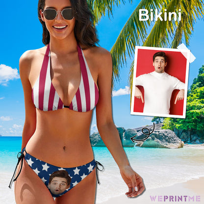 Custom Face Flag String Bikini-WEPRINTME-11