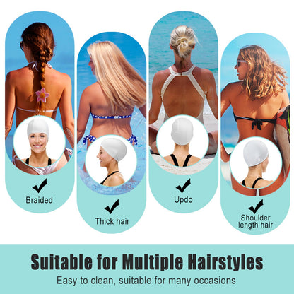 Custom Face Hawaiian Swimming Cap-WEPRINTME-3