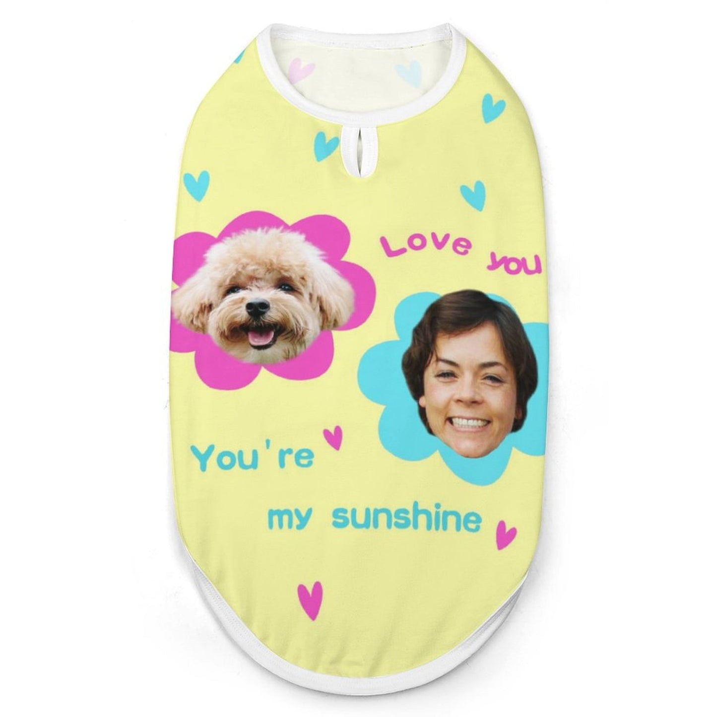 Custom Face Pet Vest My Sunshine Pet Costume-WEPRINTME-3