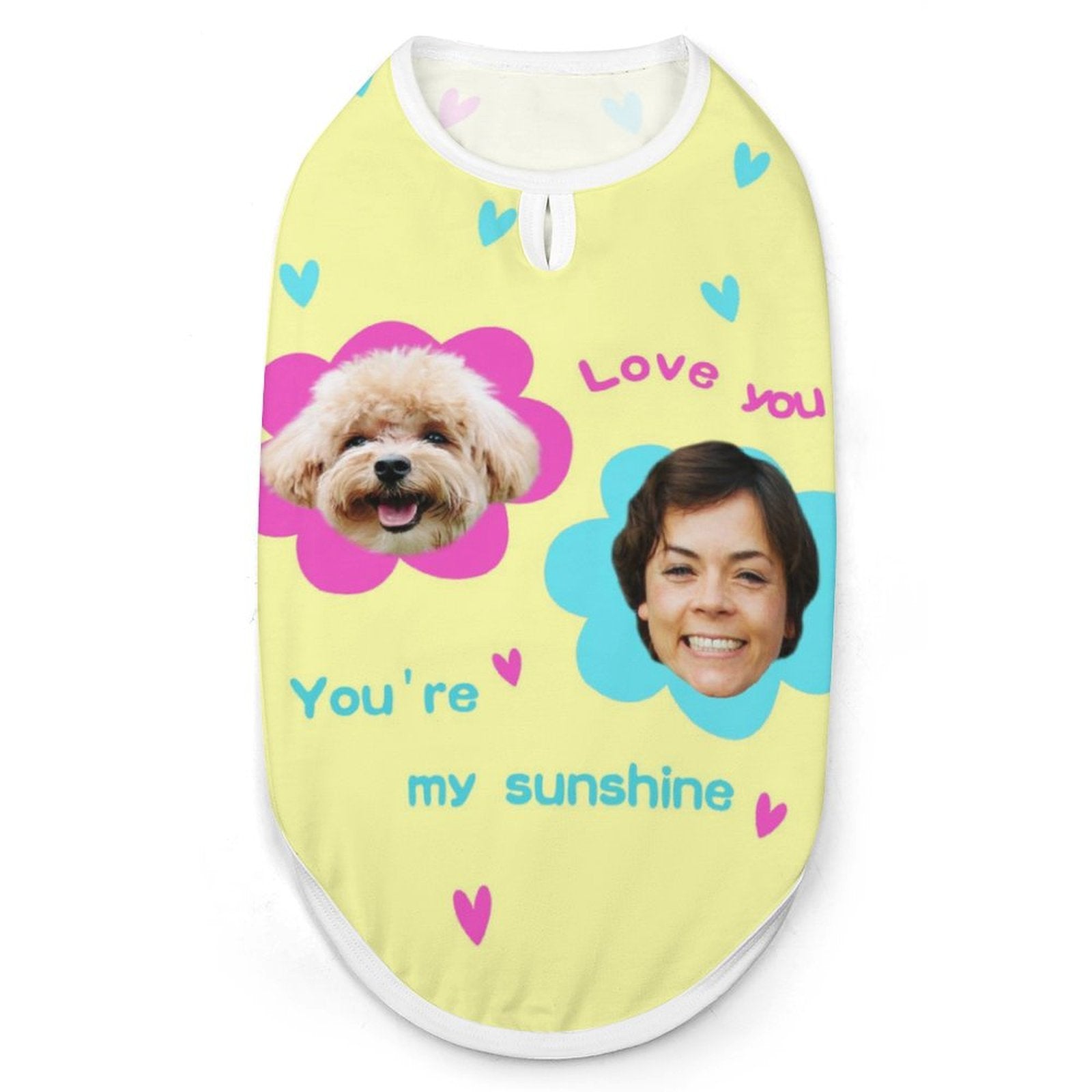 Custom Face Pet Vest My Sunshine Pet Costume-WEPRINTME-3