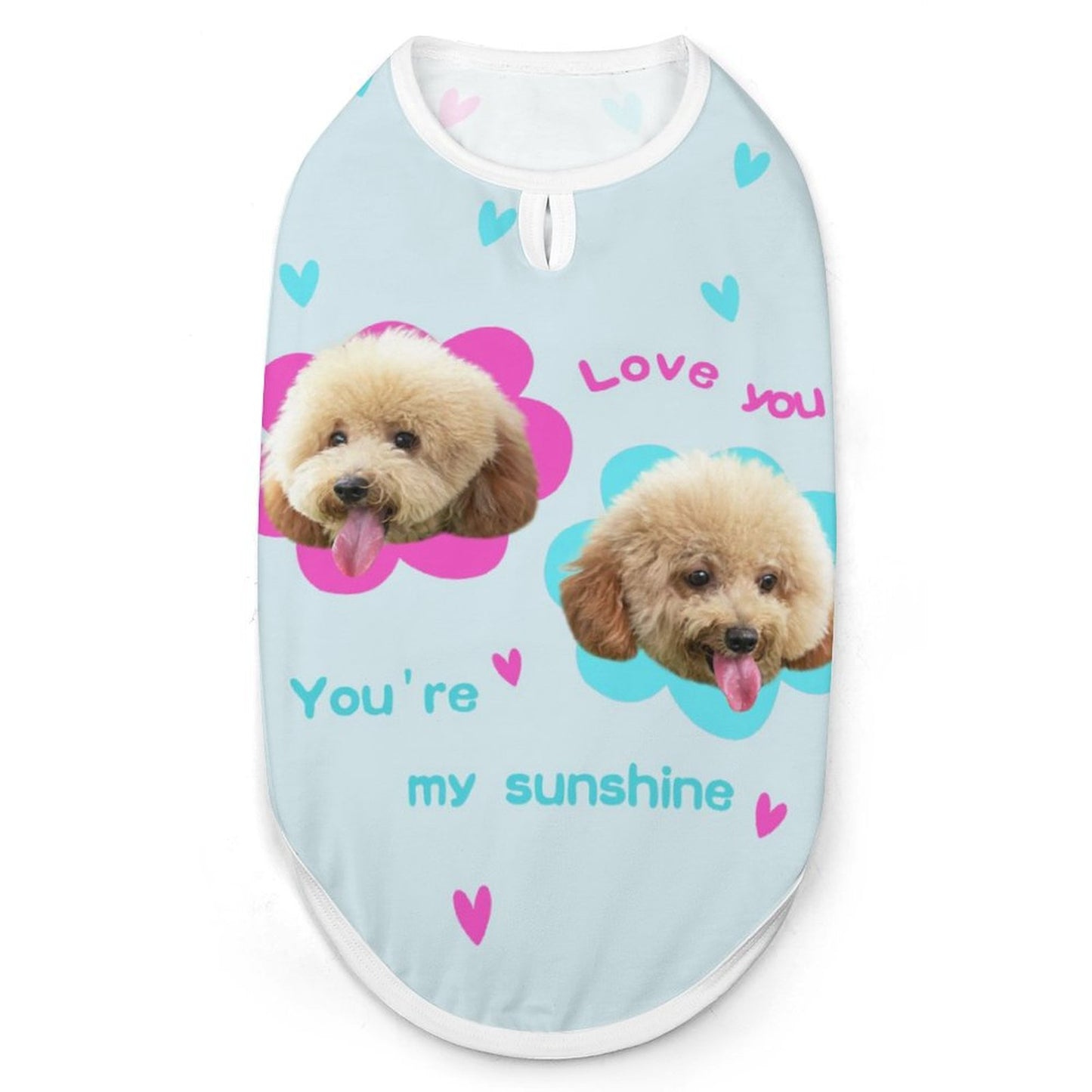 Custom Face Pet Vest My Sunshine Pet Costume-WEPRINTME-9