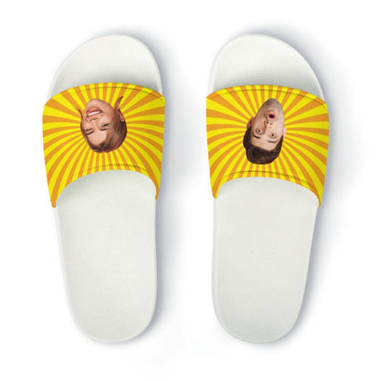 Custom Face Shine PVC Home Slippers-WEPRINTME-7