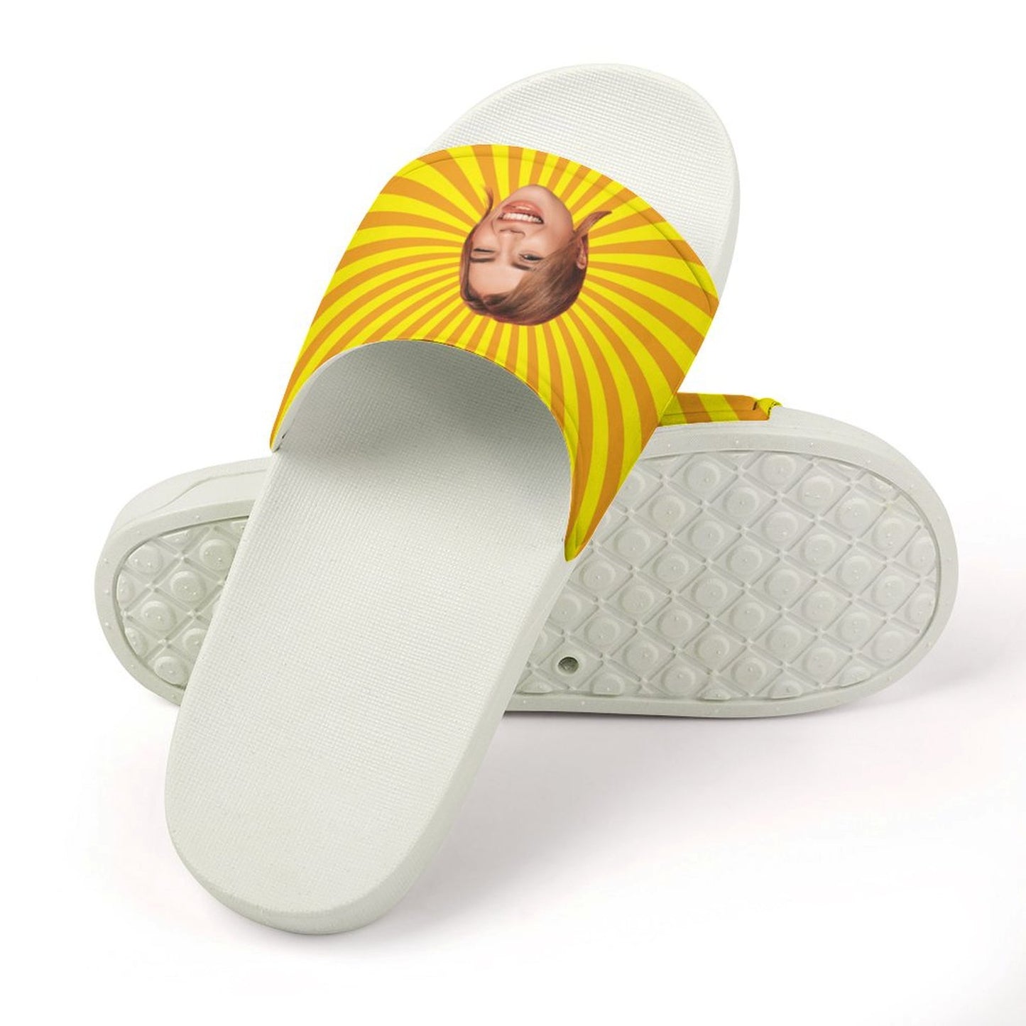 Custom Face Shine PVC Home Slippers-WEPRINTME-8