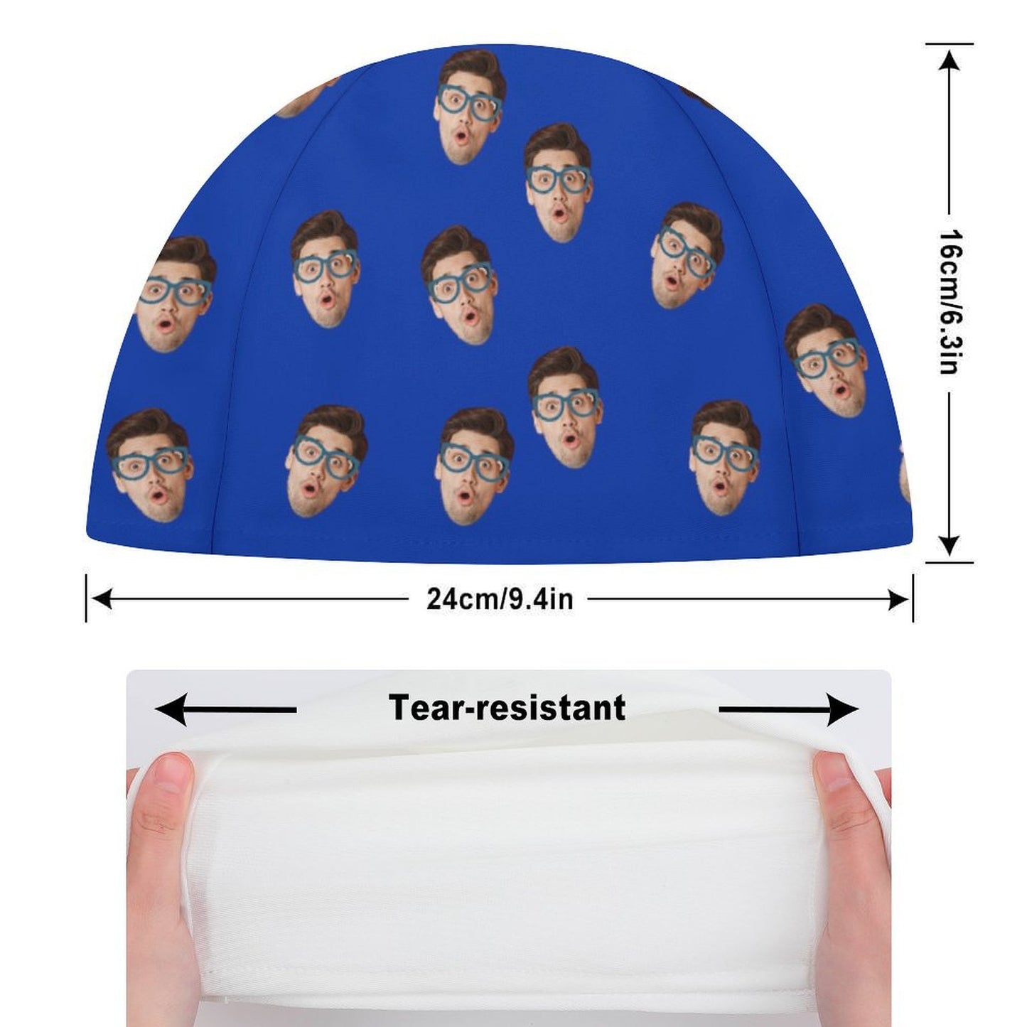 Custom Face Swimming Cap-WEPRINTME-3