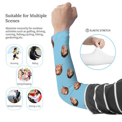 Custom Faces Cooling Compression Arm Sleeves-WEPRINTME-2