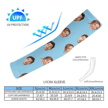 Custom Faces Cooling Compression Arm Sleeves-WEPRINTME-3