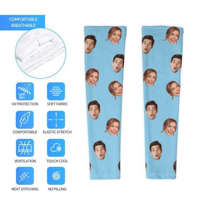 Custom Faces Cooling Compression Arm Sleeves-WEPRINTME-4