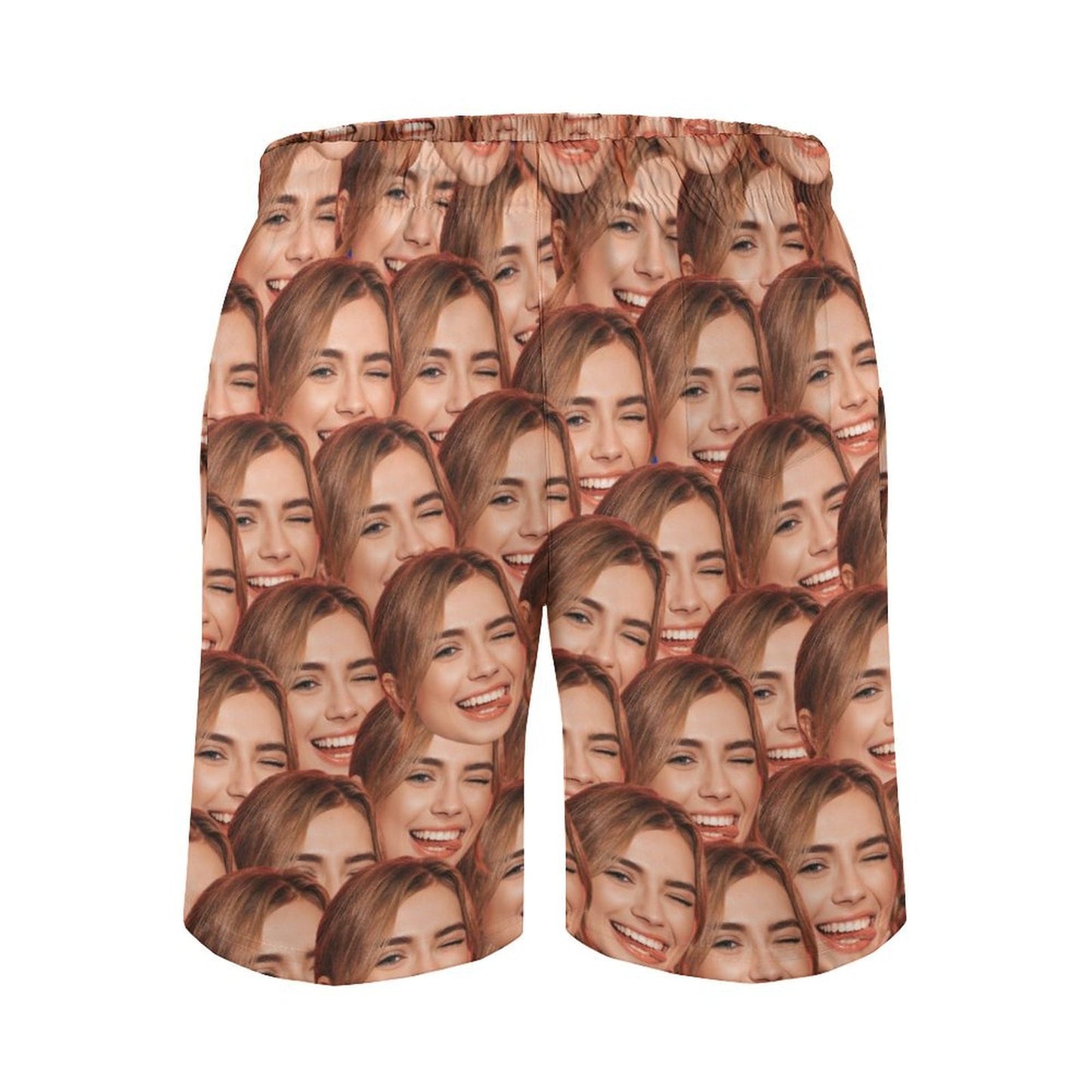 Custom Faces Seamless Face Men's Shorts Shorts-WEPRINTME-5