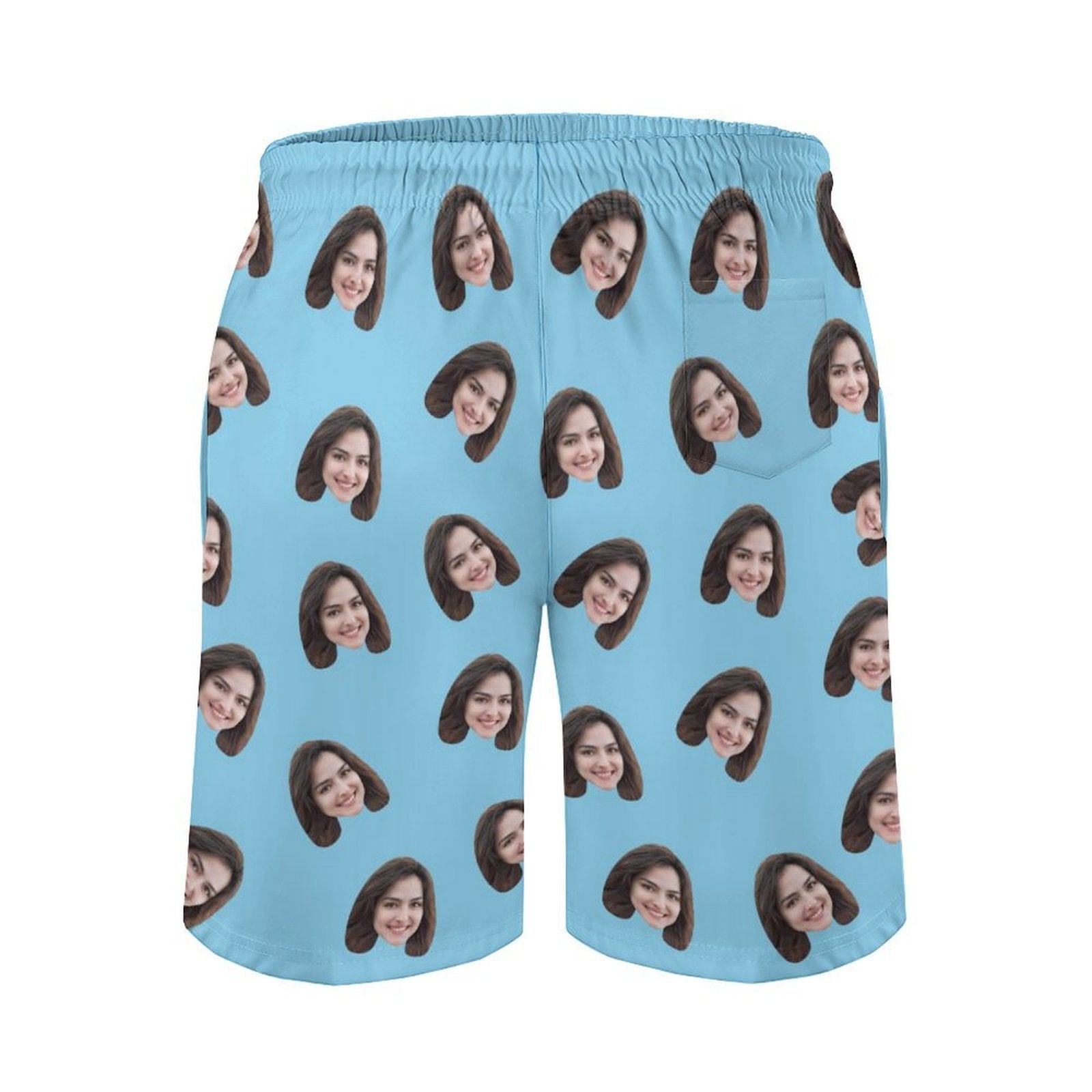 Custom Faces Summer Men's Shorts-WEPRINTME-6