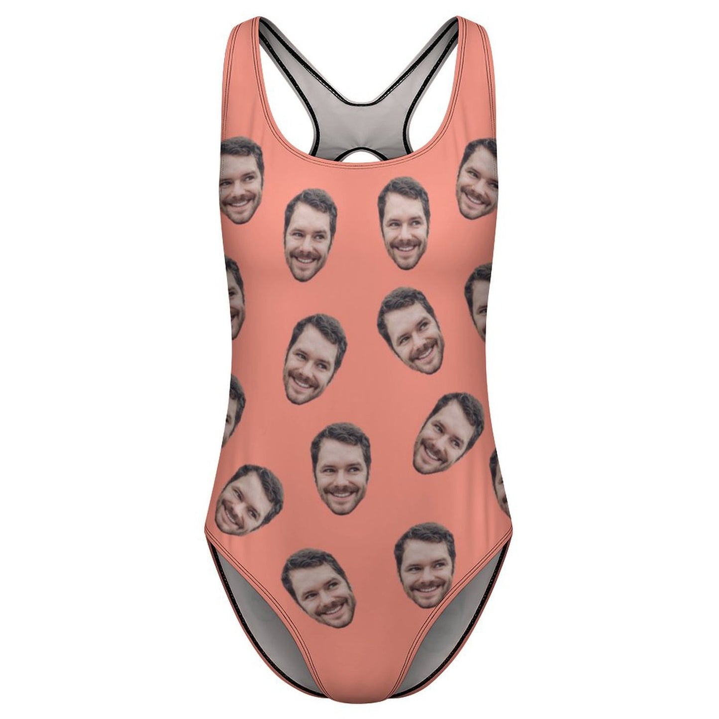 Custom Faces Women's One-Piece Swimsuit-WEPRINTME-4