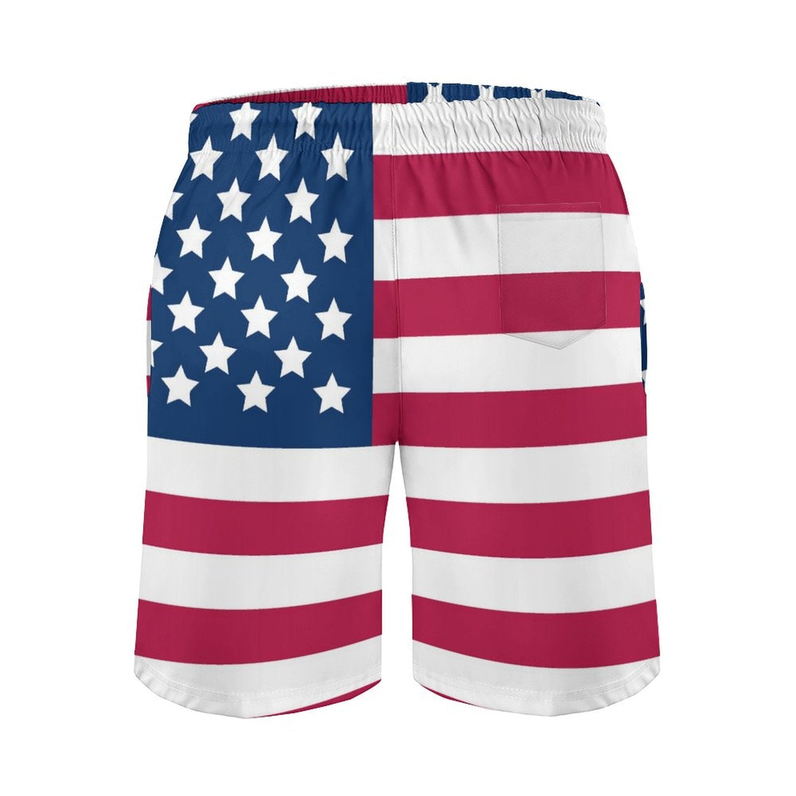 Custom Name Flag Men's Shorts-WEPRINTME-7
