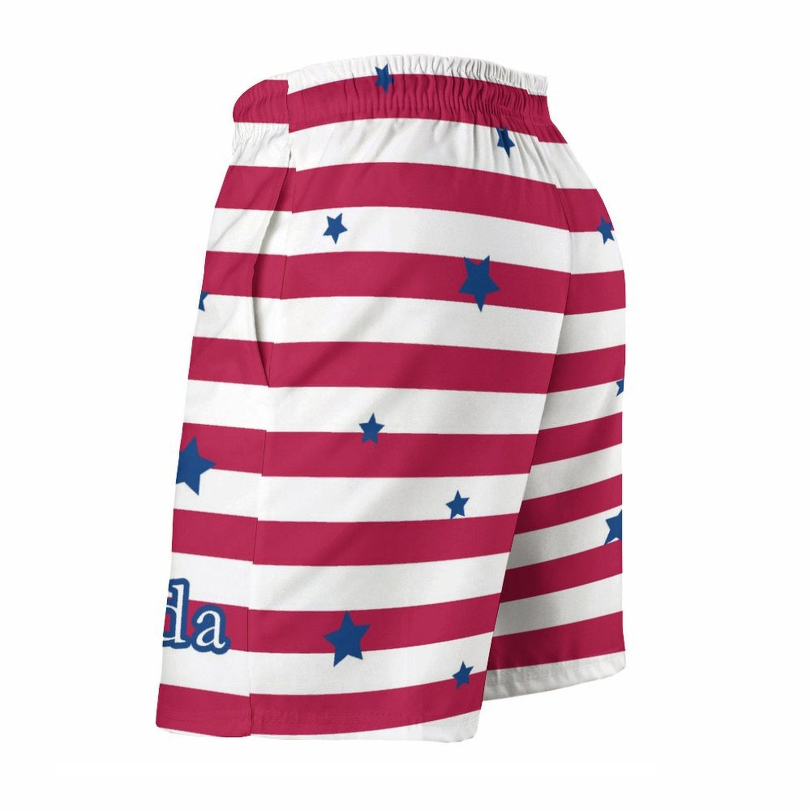 Custom Name&State Flag Men's Shorts Shorts-WEPRINTME-5