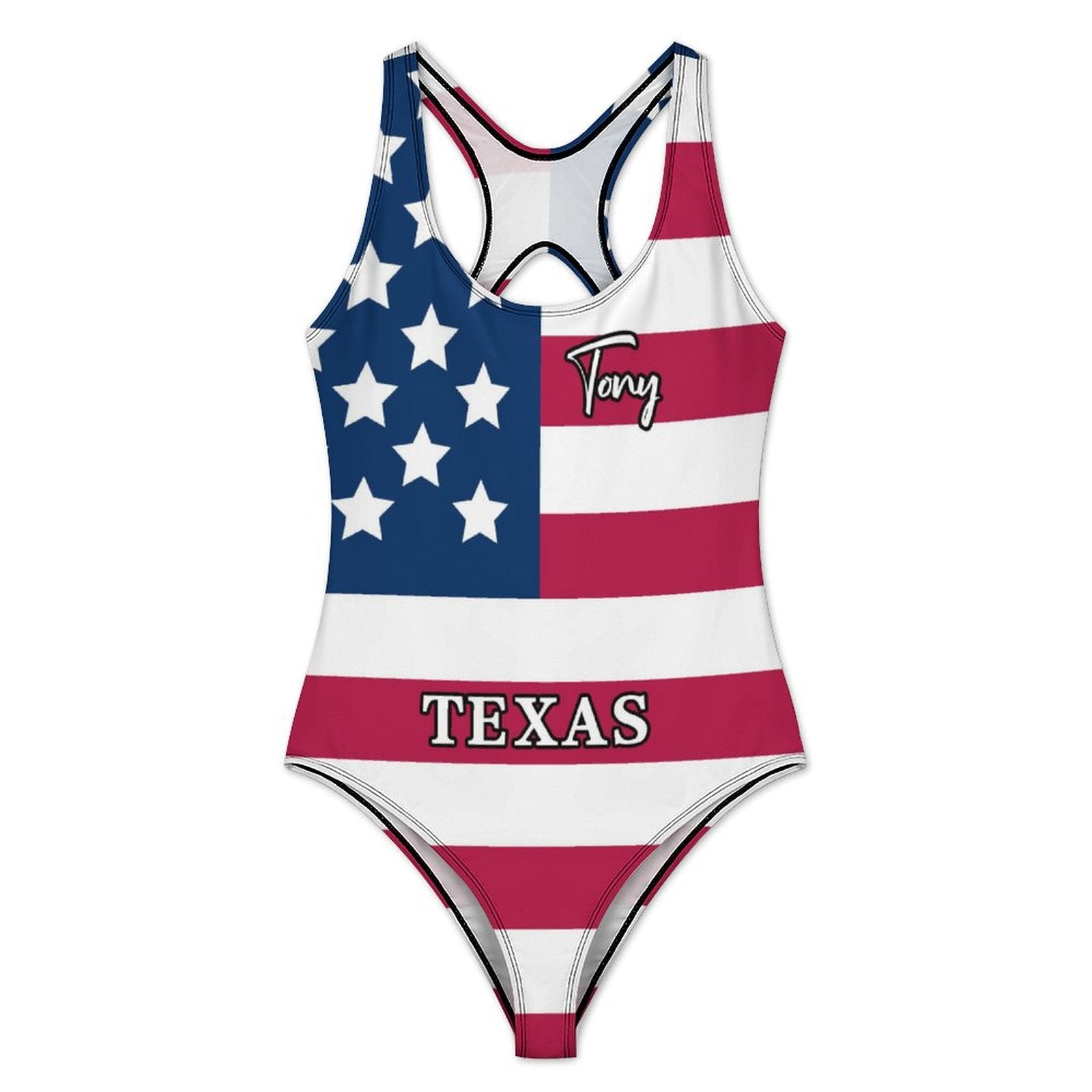 Custom Name&State One-Piece Swimwear-WEPRINTME-7