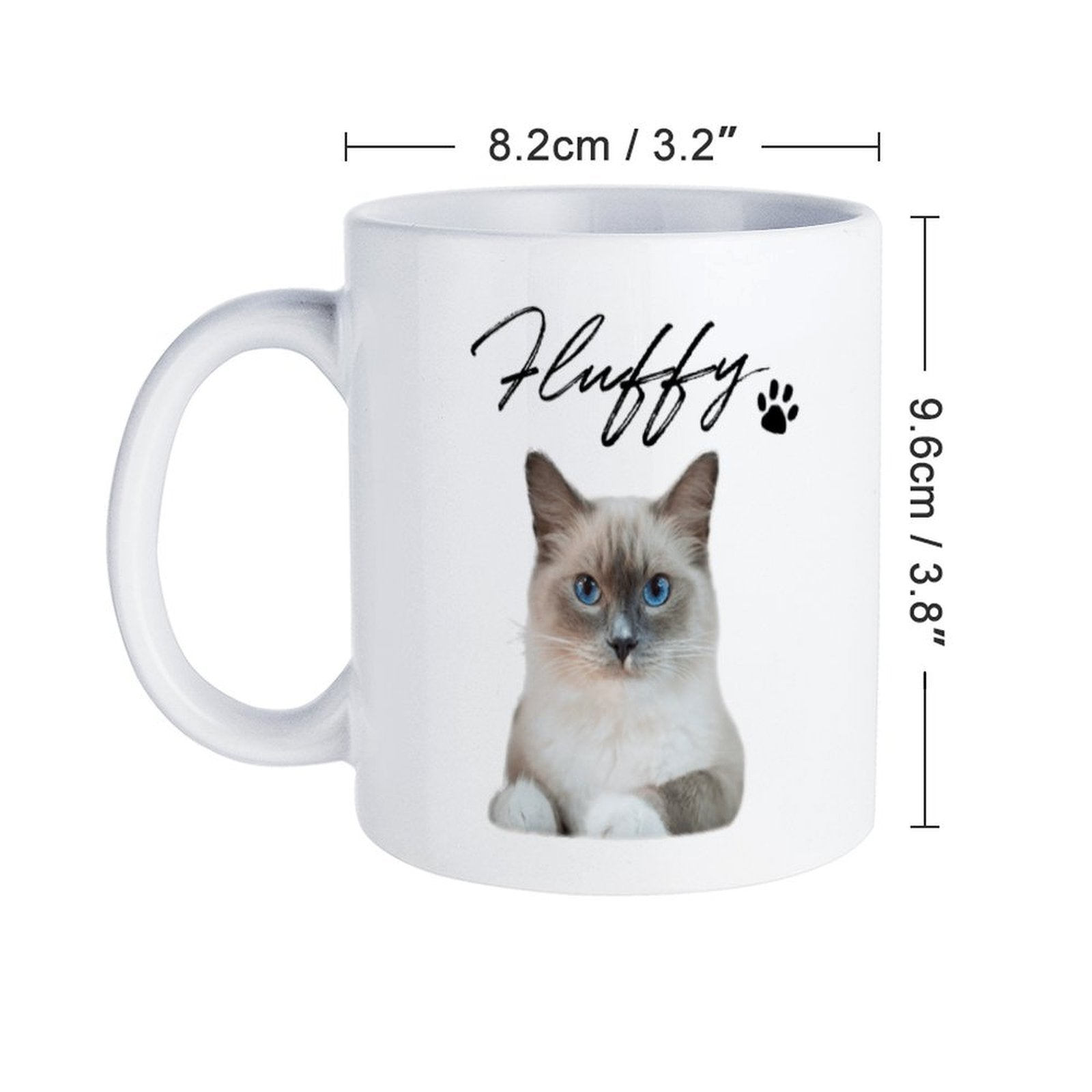 Custom Pet Face Best Pet Dad Pet Mom Mug-WEPRINTME-10