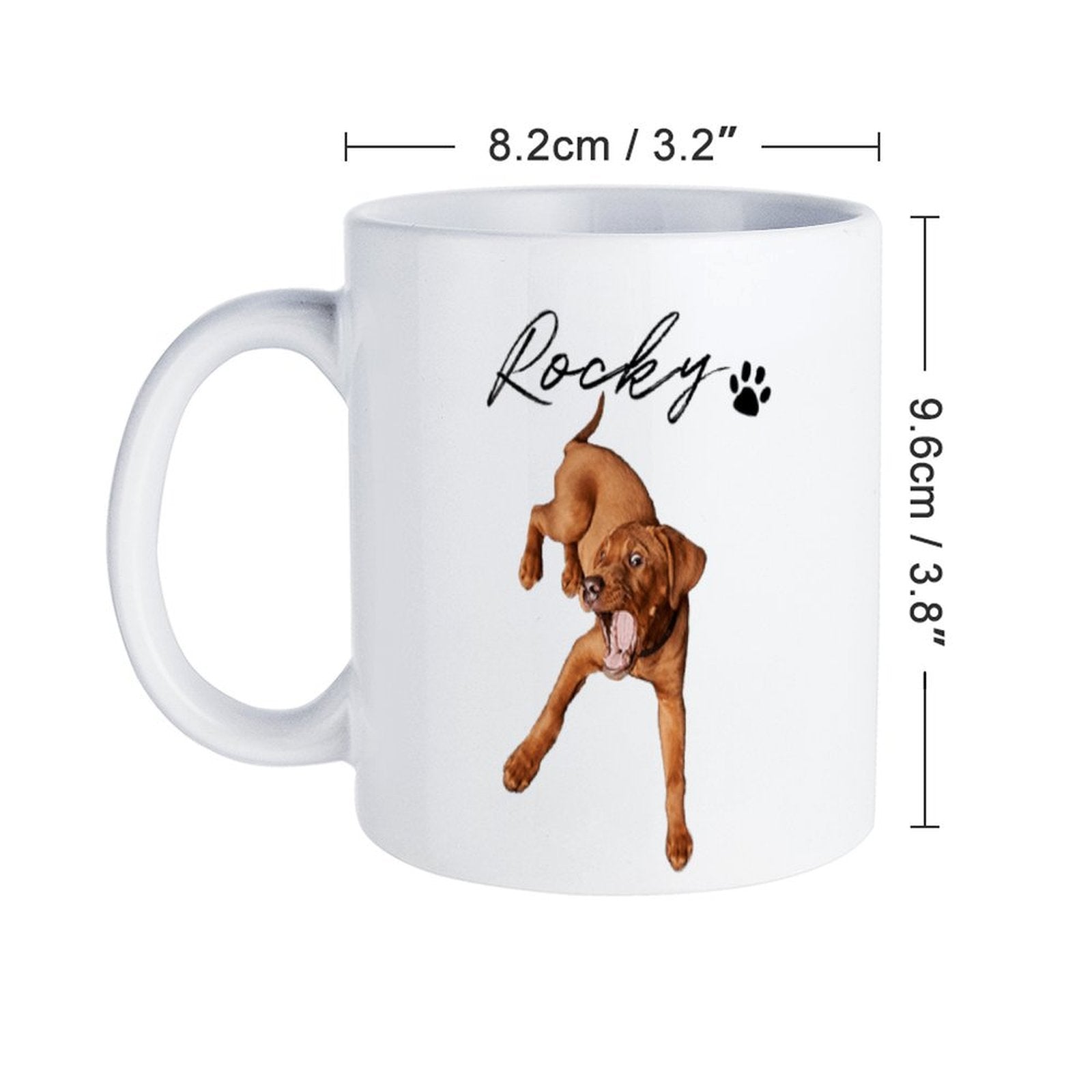 Custom Pet Face Best Pet Dad Pet Mom Mug-WEPRINTME-15