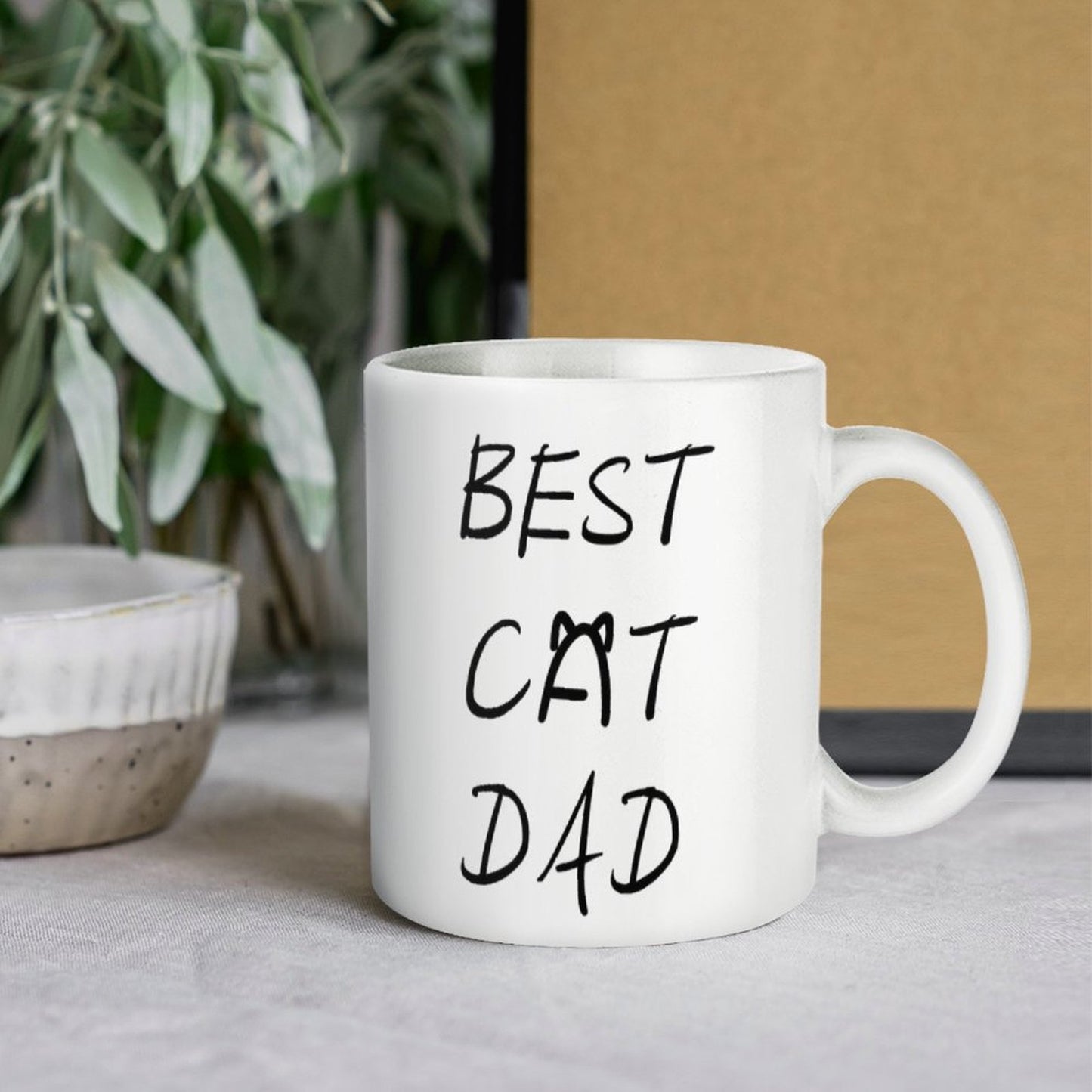 Custom Pet Face Best Pet Dad Pet Mom Mug-WEPRINTME-2