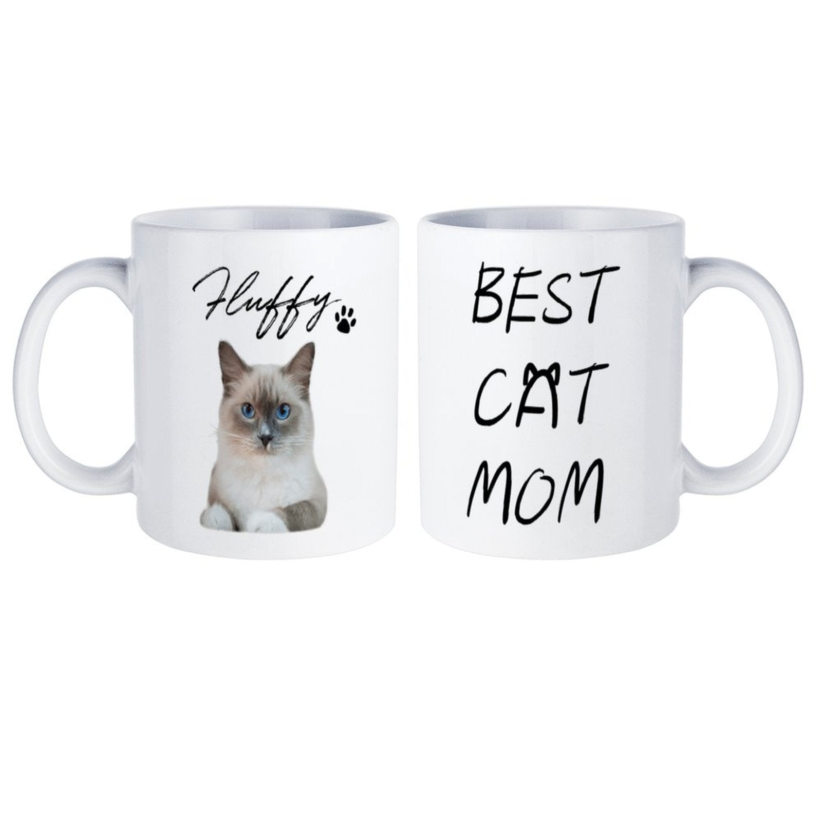 Custom Pet Face Best Pet Dad Pet Mom Mug-WEPRINTME-8